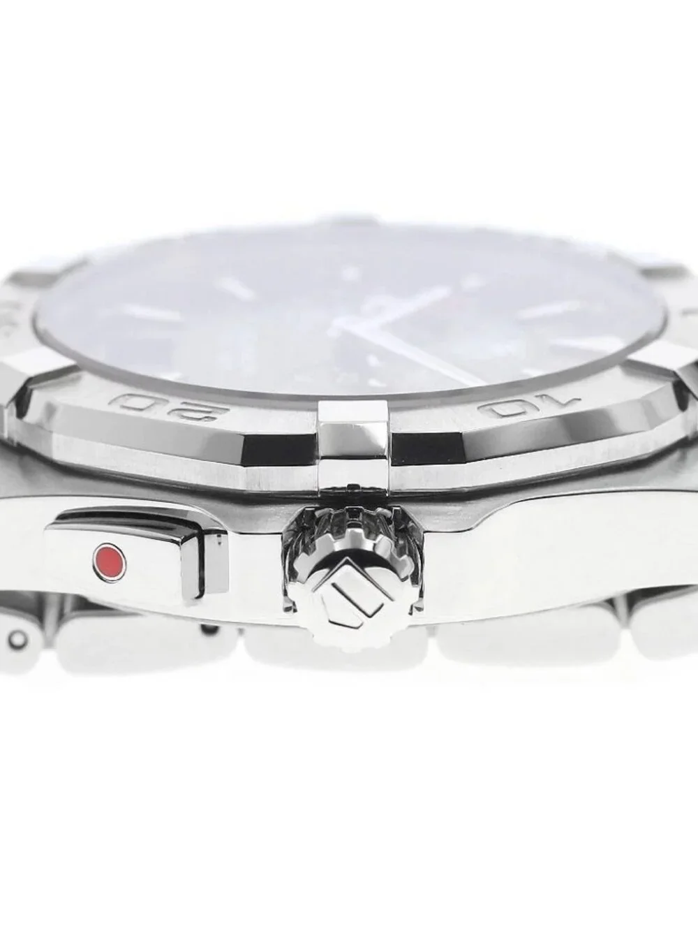 TAG HEUER Aqua racer WAY111Z Alarm Date Black Dial Quartz Men's Watch_971518